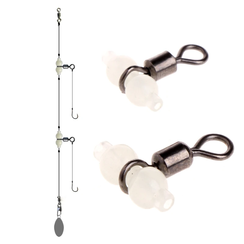 Светящиеся Вертлюги для морской рыбалки 10 шт. | Спорт и развлечения