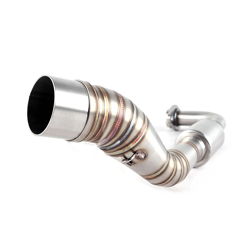 

Middle Link Front Pipe Scooter Slip On Full System For yamaha Aerox155 NVX125 NVX155 NVX 155