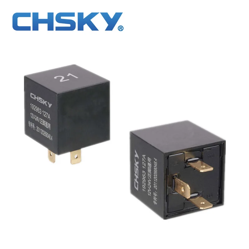 CHSKY 1 шт. 3 контактный мигающий реле для 12 В 24 европейский и американский
