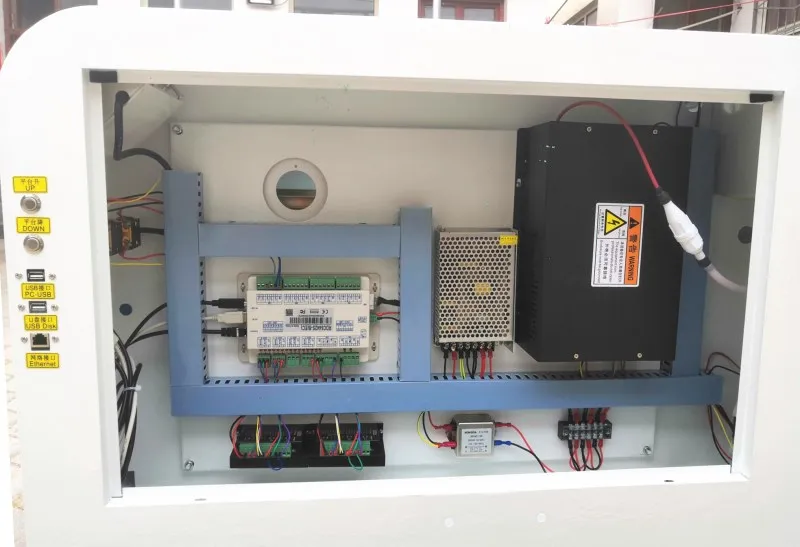 Россия бесплатное получение HCZ RECI 100 Вт лазерный гравировальный станок 1060 для