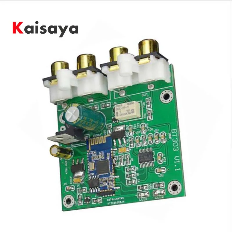 CSR QCC3003 Bluetooth 5,0 с PCM5102 независимых декодирования ЦАП с аналоговый вход и выход AC6-12V/DC7-15V приемник Bluetooth