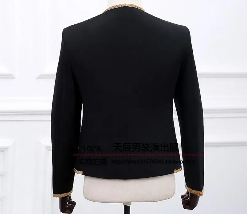 S XL Горячая/Весенняя Мужская Новая Мода Индивидуальный костюм платье якорь бар
