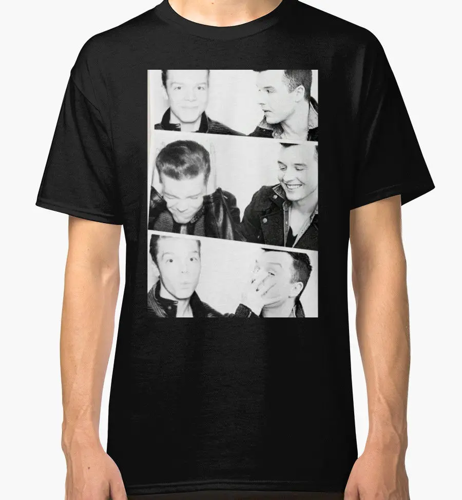 Футболка с принтом Мужские брендовые сделано хорошее качество бесстыжие Gallavich