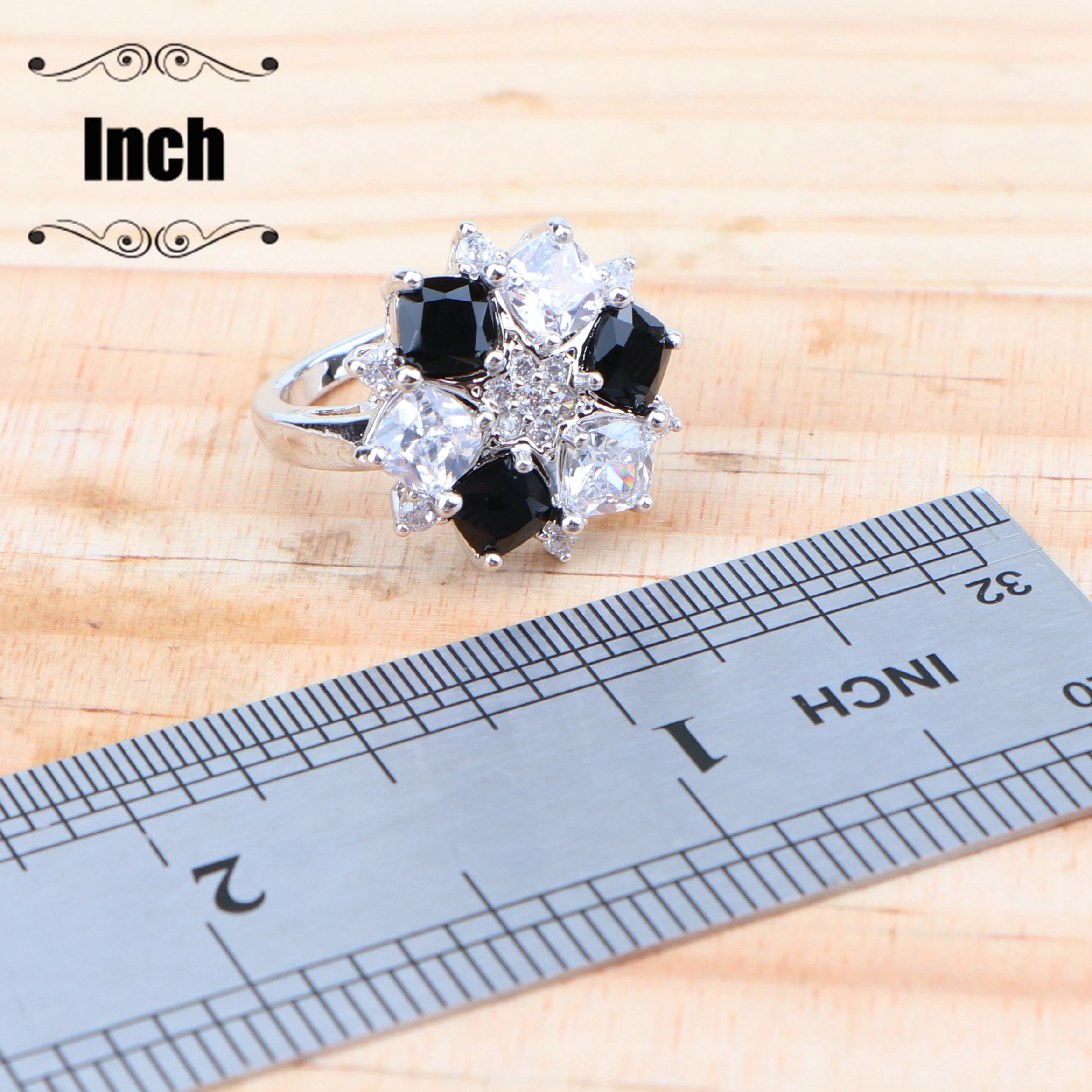 Свадебные Ювелирные наборы из кубического циркония серебряные 925 ювелирные