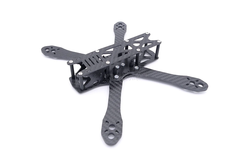 Alien 5 дюймов 225 мм/Alien Slam 5 дюймов 225 225 мм DIY Cross Racing мини Дрон из углеродного волокна FPV Квадрокоптер Рамка комплект с 4 мм рукояткой