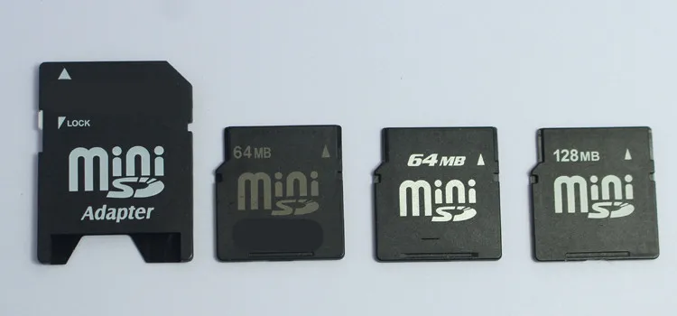 Небольшая емкость! 32MB 64MB 128MB 256MB 512MB Minisd карта флэш-памяти мини SD карта с бесплатным адаптером