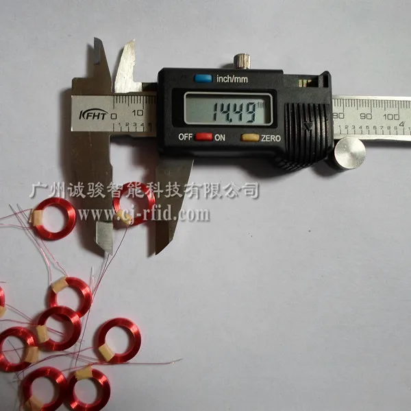 Новый 20 штук 125 кГц RFID считыватель антенна катушки самоклеящаяся 8 мм ID контроля