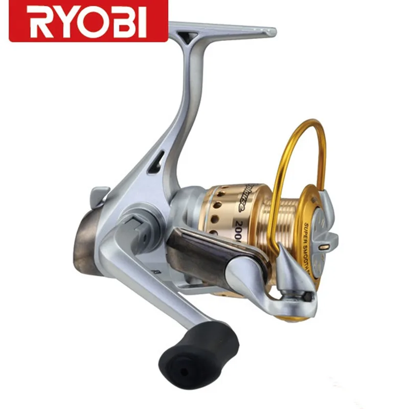 100% оригинальная Рыболовная катушка RYOBI с цельнометаллическим корпусом недорогая