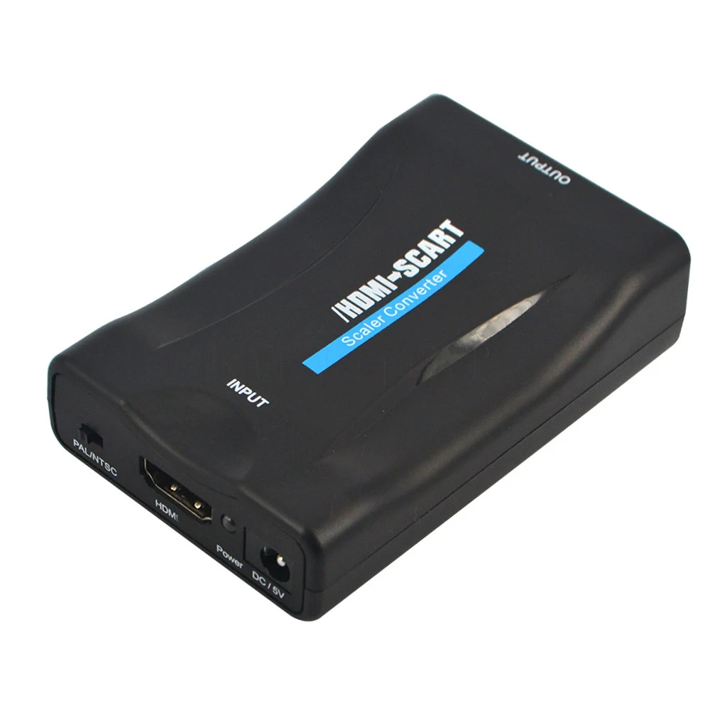 Конвертер видео и аудио kebidu 1080P HDMI в SCART высококлассный адаптер AV сигнала HD