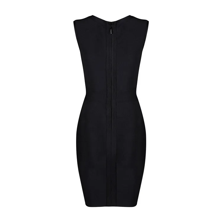 Летняя распродажа Высокое качество! Женская модная одежда 2017 черное облегающее