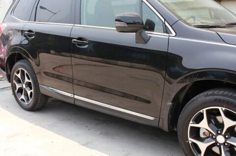 ABS Хромированная Боковая дверь корпус литье под давлением отделка для Subaru Forester 2013