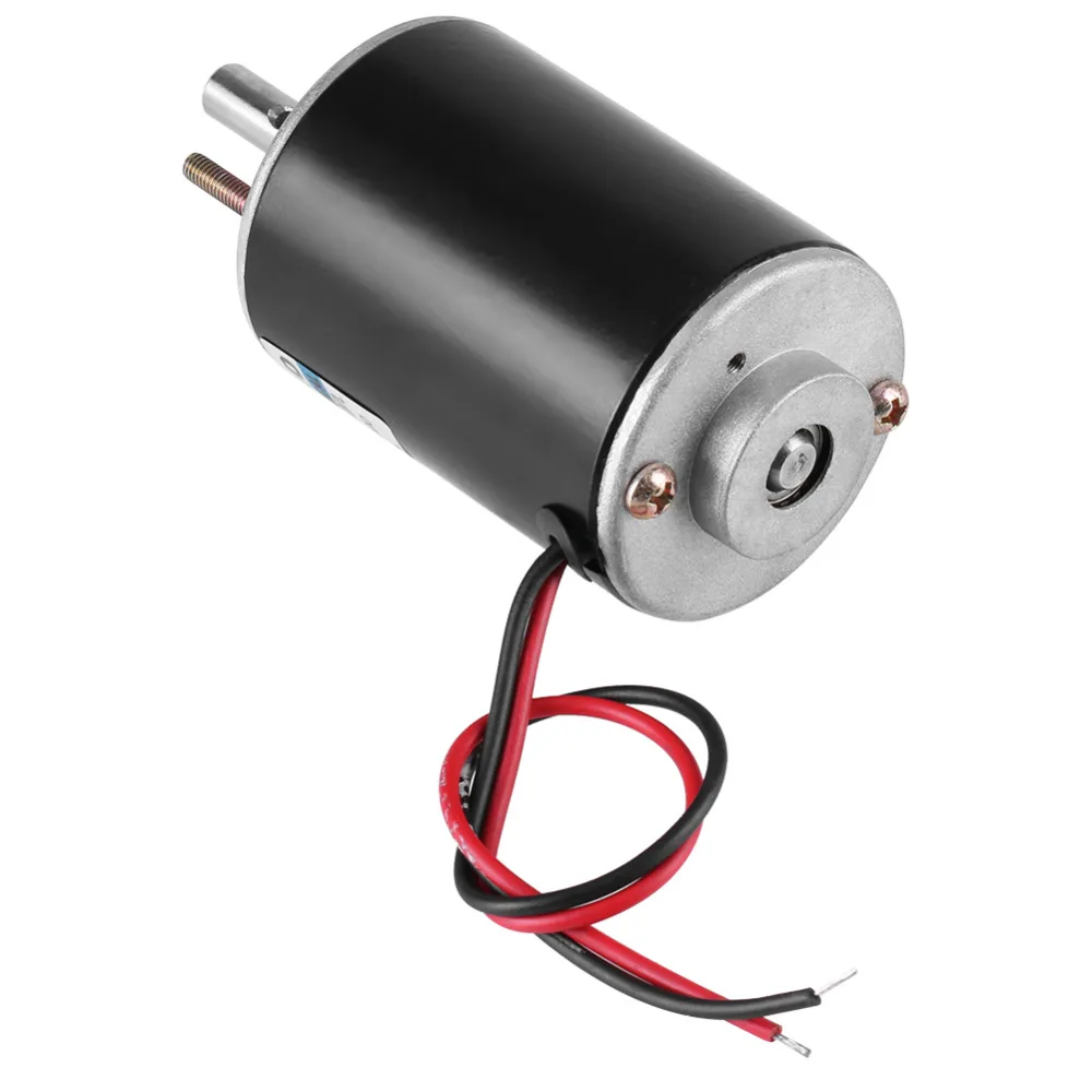 Электродвигатель постоянного тока XD-3420 30 Вт электромотором 12/24V постоянный магнит двигатель постоянного тока высокой Скорость с заглушкой по часовой стрелке против часовой стрелки