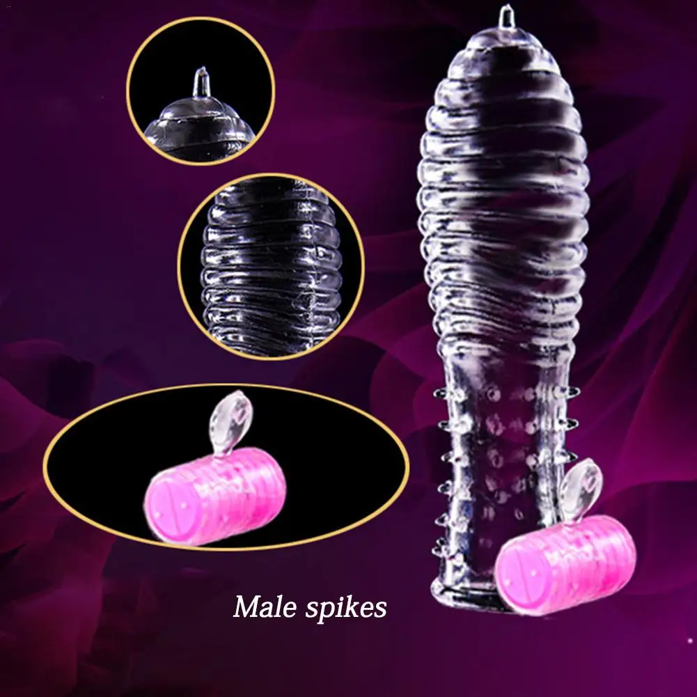 Мужской пенис рукавный презерватив для мужской стимуляции точки G Задержка