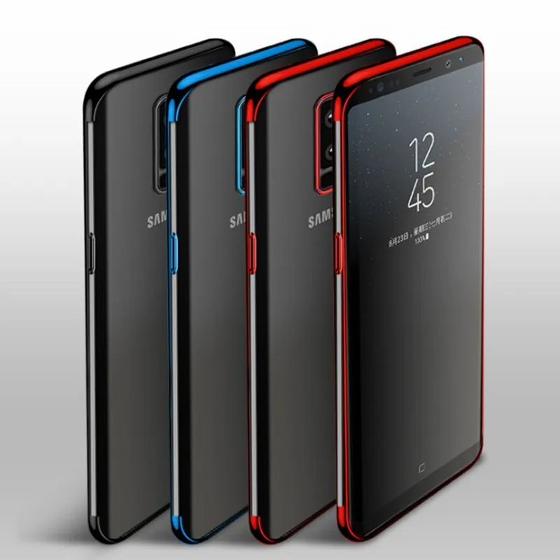 Полный защитный мягкий чехол с покрытием для samsung Galaxy S10 S9 note 8 note 9, чехол для samsung Galaxy S10 Plus S 10e, чехол