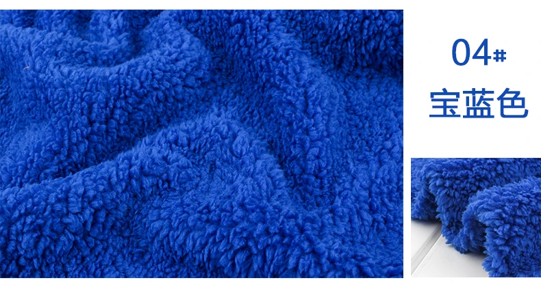 4 # Королевский синий 1 метр берберская флисовая ткань camoFleece Shu вельвет для DIY