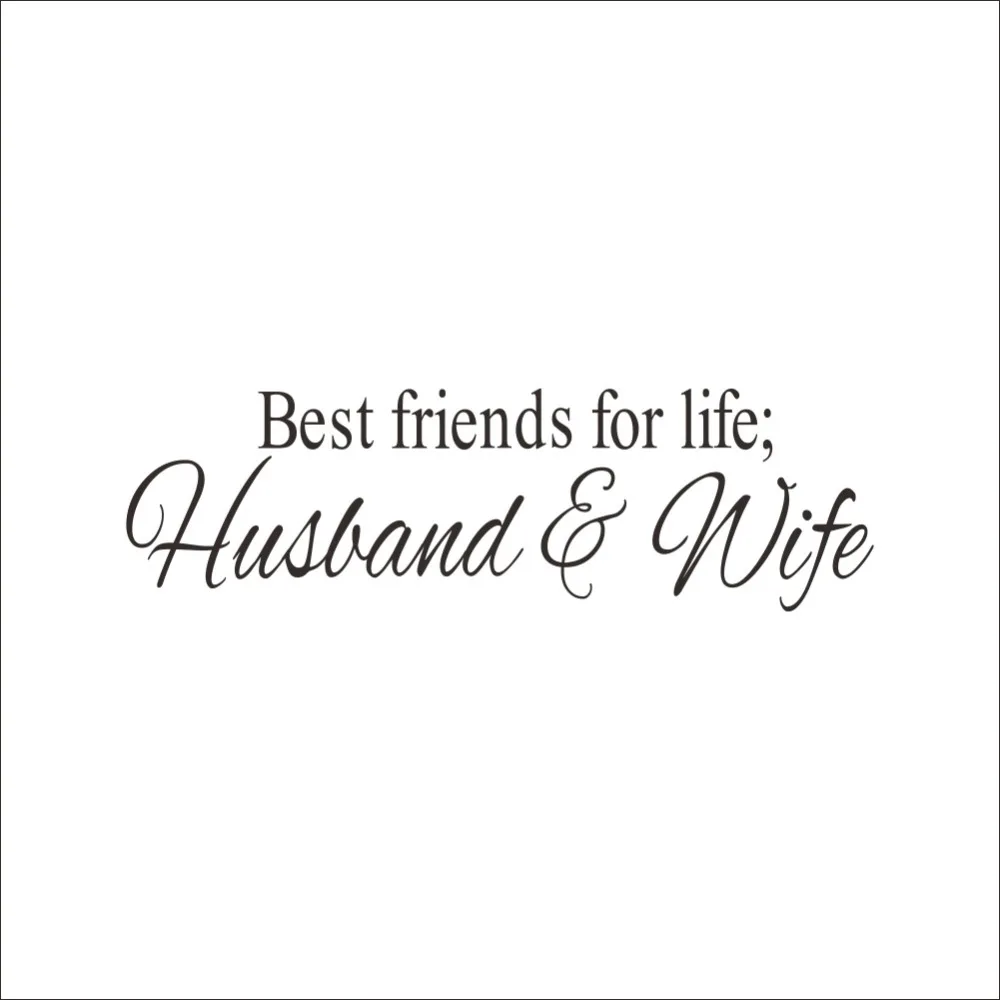 % Новая эксклюзивная прямая резная пословица с надписью best friends художественная