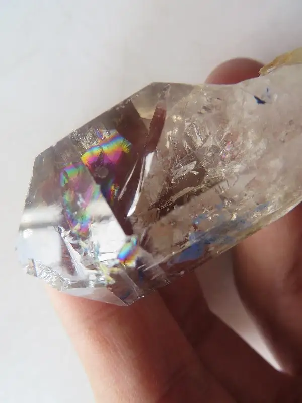 AAA супер прозрачный кварцевый кристалл оформления радуги 40 6 г|diamond clear|diamond waterdiamond