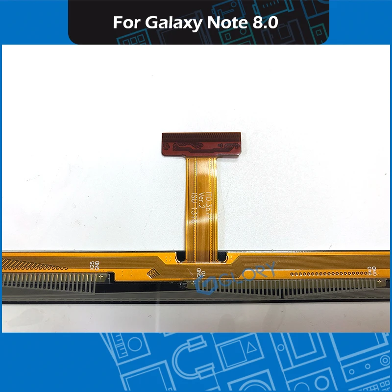Новый черный белый N5100 сенсорный экран для Samsung Galaxy Note 8 GT-N5100 Дисплей дигитайзер