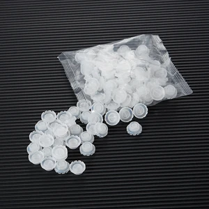 Подставка для клея Yelix 100 шт., одноразовые вееры для объема, подставка для клея для ресниц, инструменты для макияжа