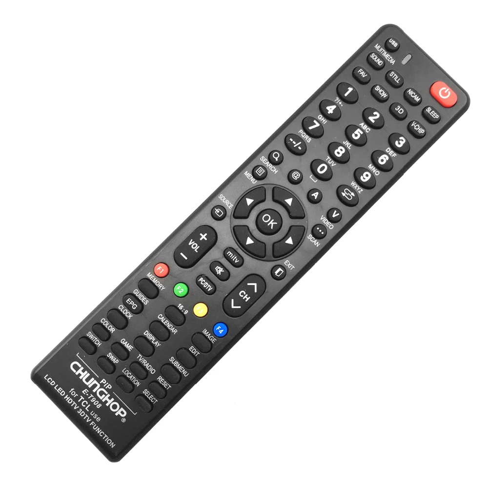 CHUNGHOP пульт дистанционного управления E-t908 для TCL использовать ЖК-светодиодный HD