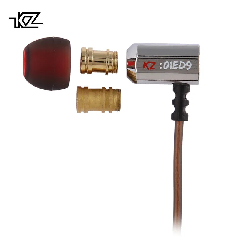 KZ ED9 супер чаша настройки сопла наушники в ухо Мониторы HiFi наушники с микрофоном прозрачный звук