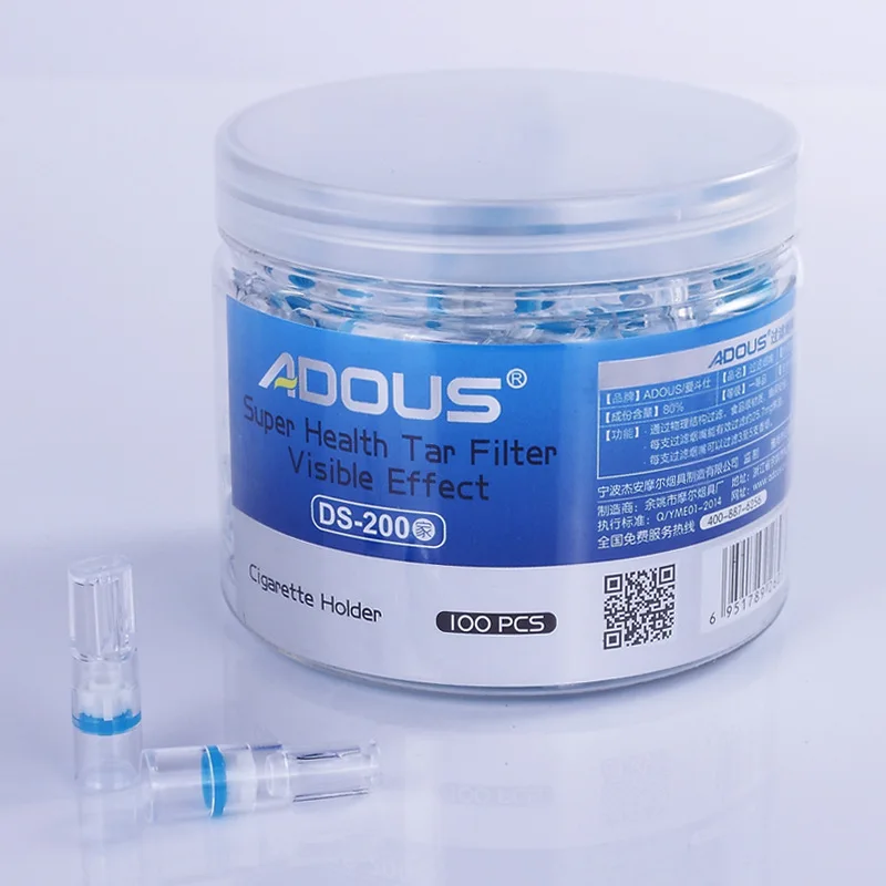 100 шт./лот ясно бытовой держатель сигареты одноразовые здорового фильтр курить