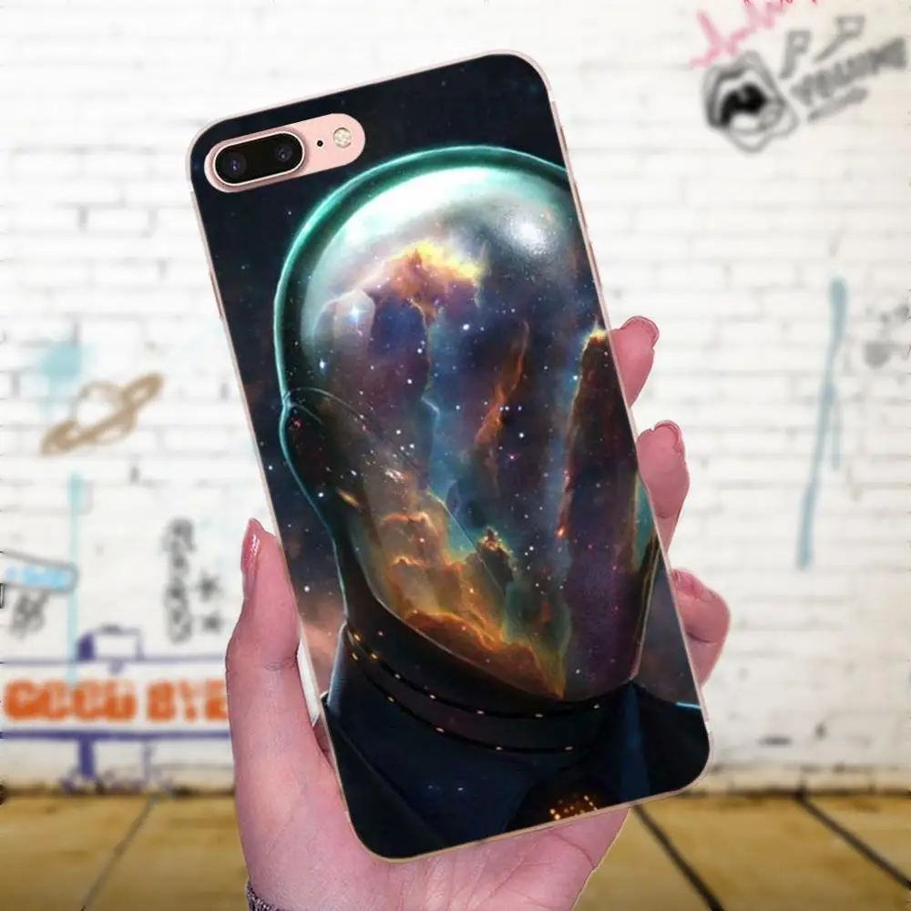 Глянцевая солнечная система Space Planet Stars красивый рисунок TPU для Apple iPhone X XS Max XR 4 4S 5 5C