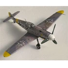 Самолетик 27 см x 31 см 1:32 Messerschmitt Bf-109 G6G14F2, Германия, модель 3D из крафтовой бумаги, образовательные игрушки