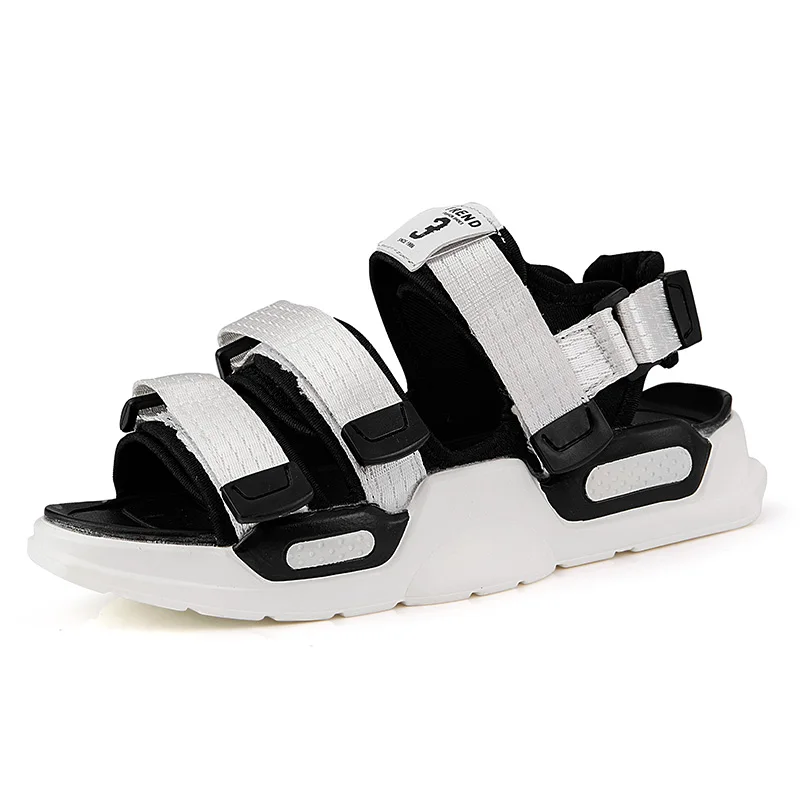 Сандалии-гладиаторы мужские с открытым носком повседневные уличные пляжные