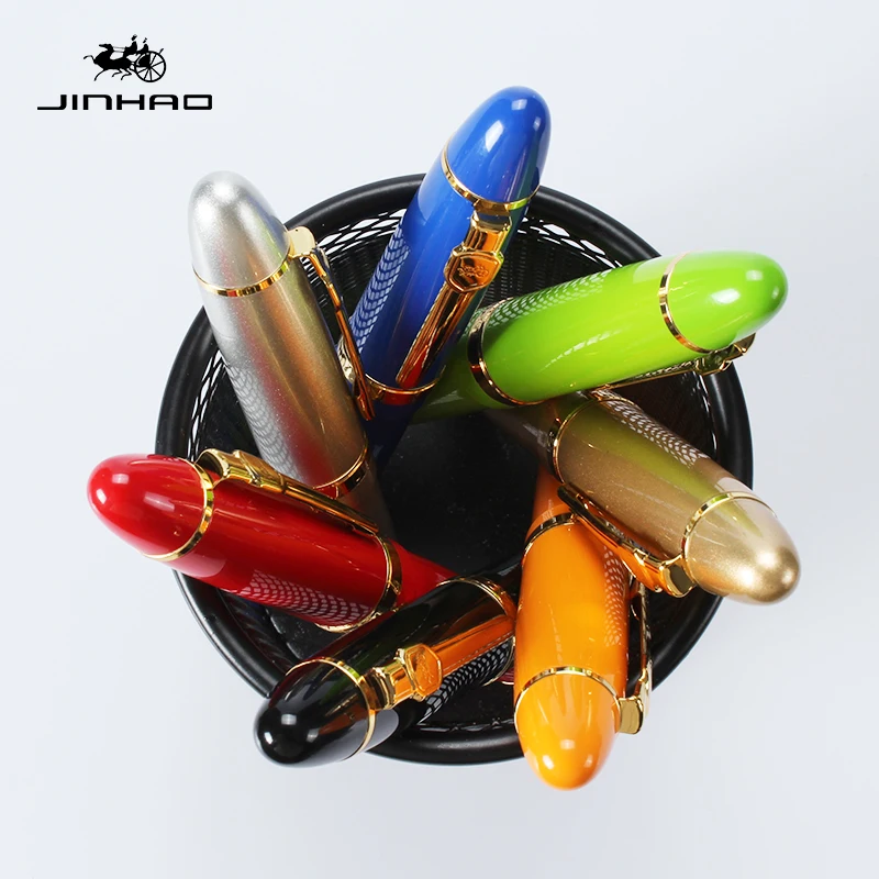 Классическая Роскошная Шариковая ручка Jinhao 159, 0,7 мм, Ручка-роллер для подписи, ручка для руководителя, тяжелая ручка, деловые канцелярские принадлежности