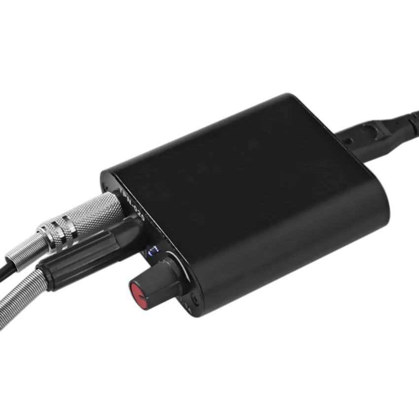 Блок питания для тату мини черная роторная татуировочная машина пистолет ножная