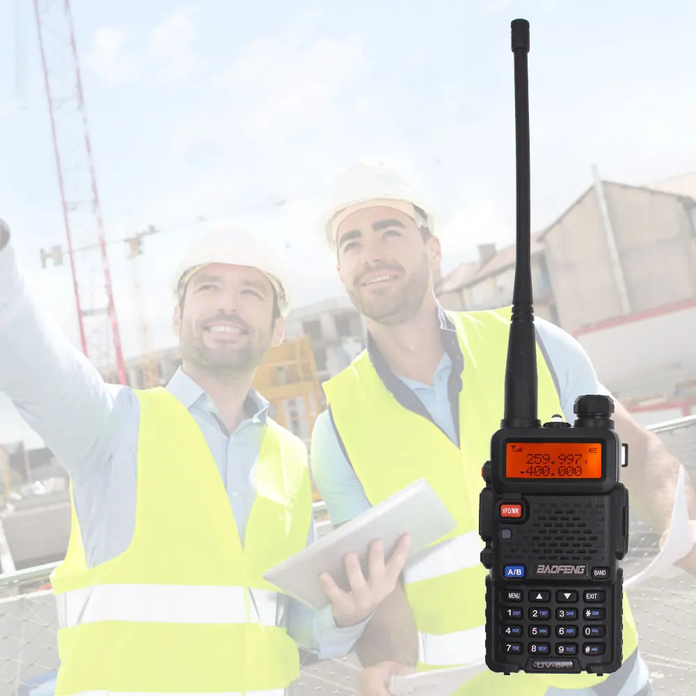 BaoFeng UV-5R трехдиапазонное BF-R3 UV-5RX3 иди и болтай Walkie Talkie “иди и 136-174 МГц 220-260 МГц 400-520 МГц Любительская ветчина ручной Портативный(2 шт