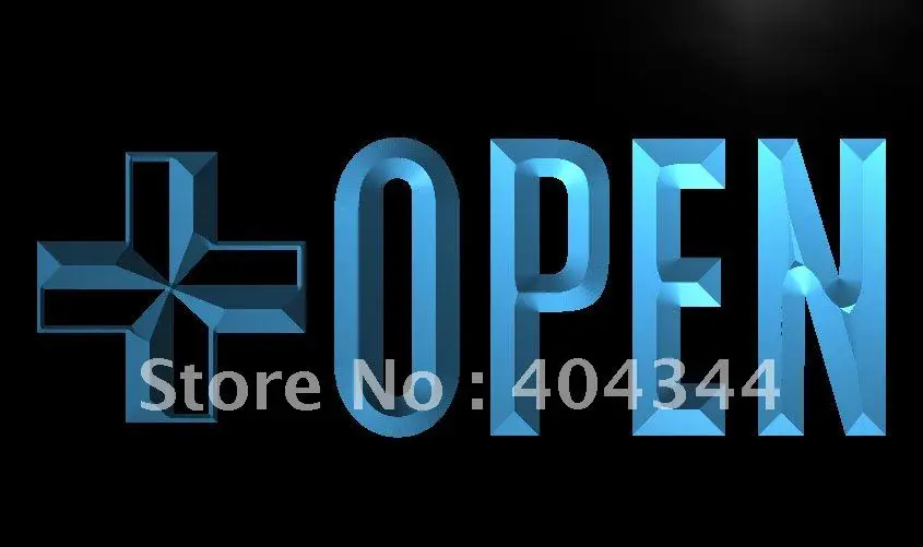

LK760- OPEN Pharmacy Drugs RX LED Neon Light Sign hang sign home decor crafts
