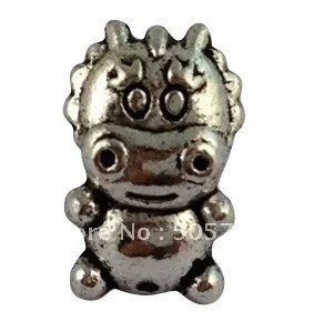 

120Pcs Tibetan Silver Color Chinese Fuwa spacer beads A16448