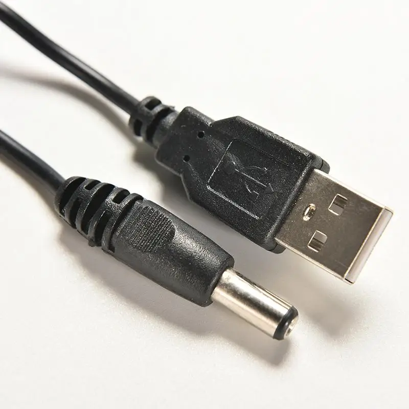 USB 2 0 переменного тока в постоянный 5 мм X2.1mm 80 см к Мощность шнур питания кабель