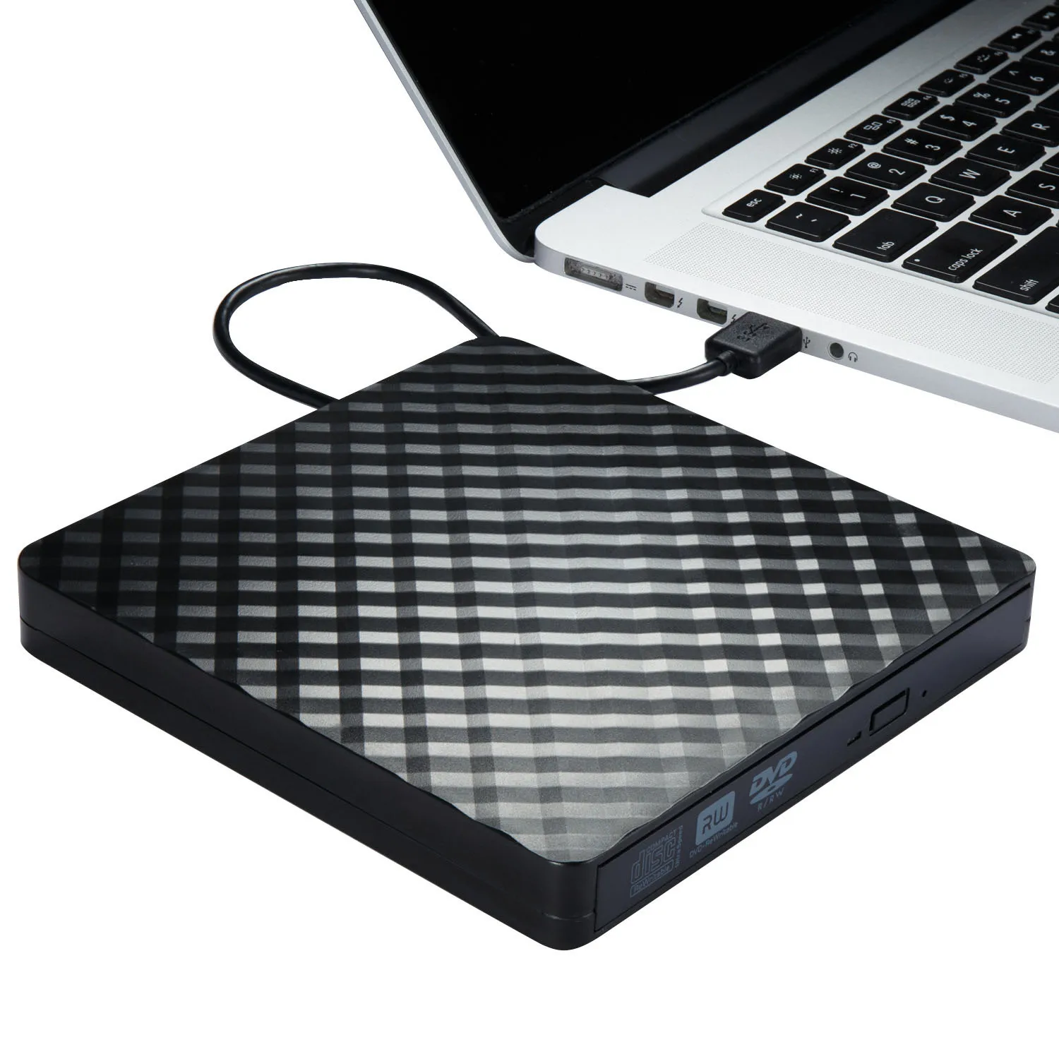 Стильный USB 3 0 DVD ROM плеер CD RW Внешний Оптический привод портативный ридер писатель