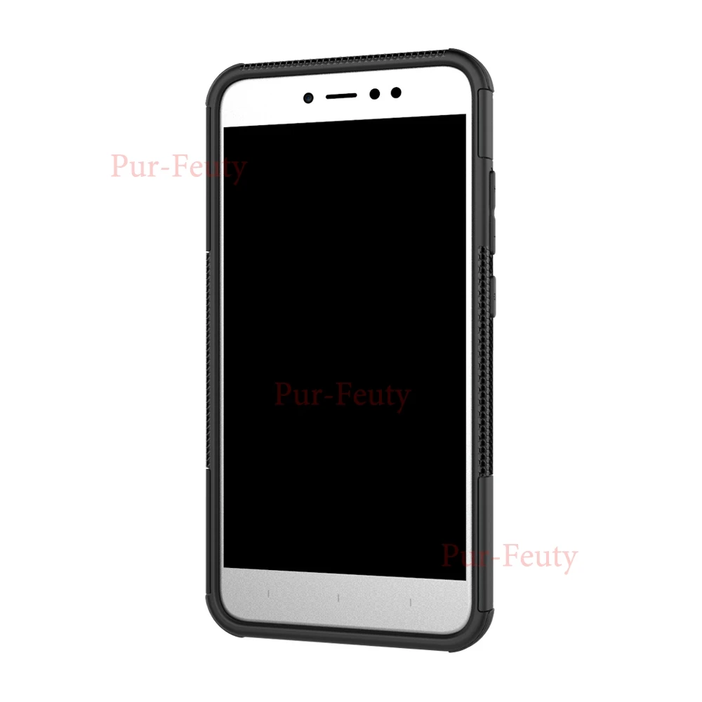 TPU Case for Xiaomi Redmi Note 5A 5 A Hard PC + Silicone Back Cover Red mi Shockproof Stand Phone Cases | Мобильные телефоны и