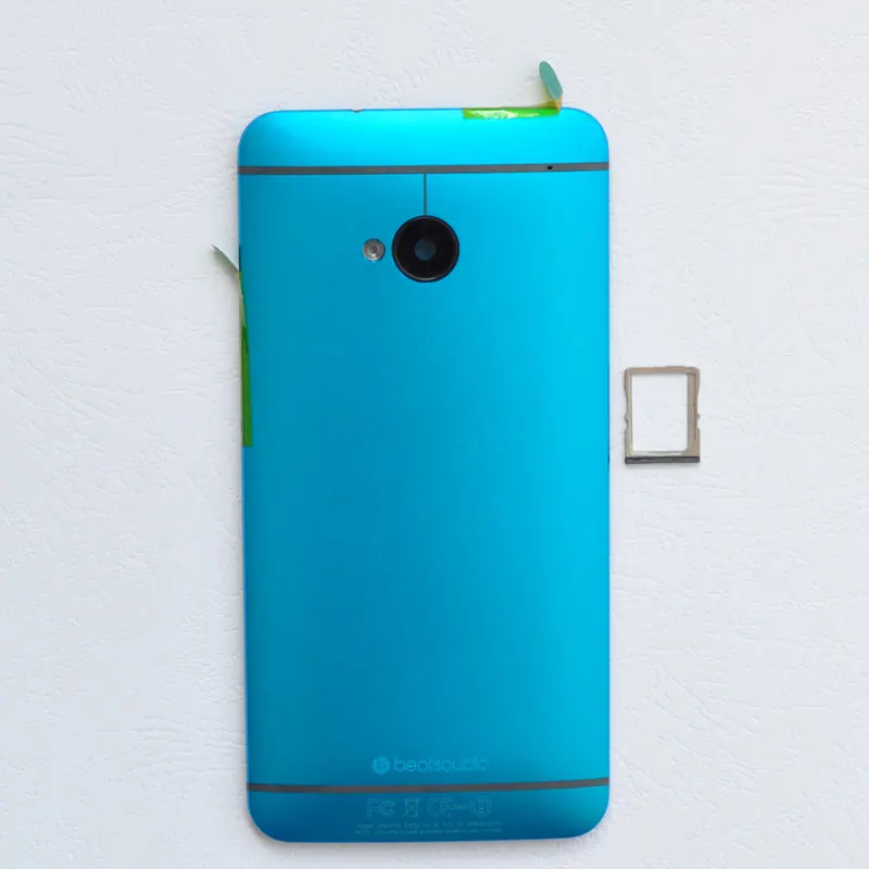 ZUCZUG новый металлический задний корпус для HTC One M7 крышка батареи задняя дверь 801e