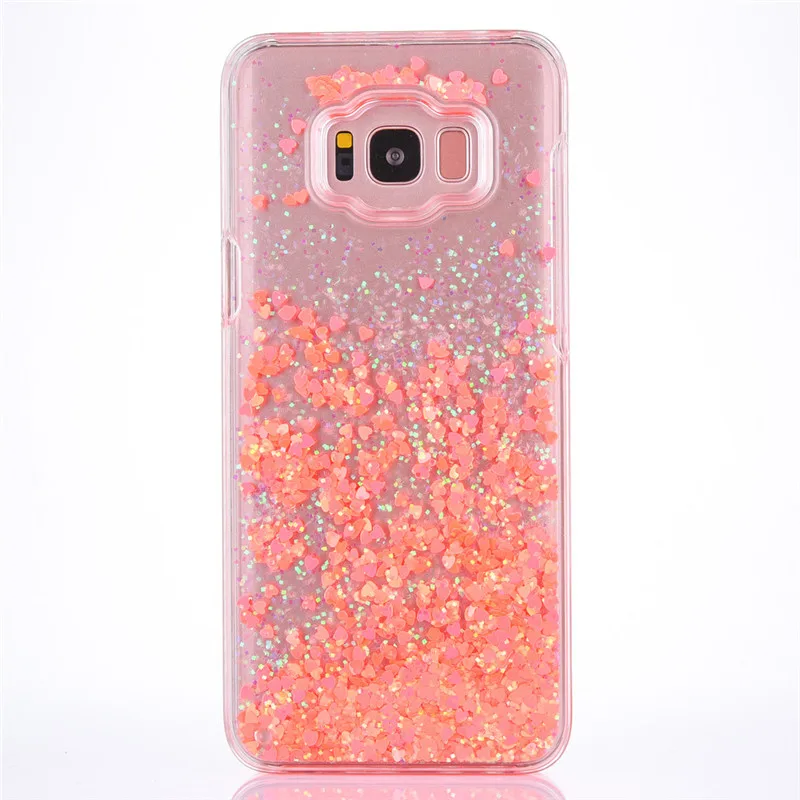 Роскошный Жидкий чехол для Samsung Galaxy S8 жесткий пластиковый Csae Plus|case for samsung galaxy|liquid