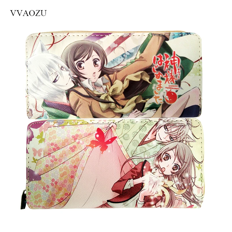 Kamisama Hajimemashita аниме косплей милый длинный женский кошелек на молнии Kamisama Love Phone сумка для девочек клатч кошелек