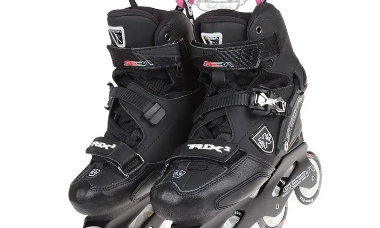 Japy Skate Профессиональные роликовые коньки с колесами в ряд ручка роликовые коньки обувь крюк для SEBA Powerslide Patines ручка шнурки