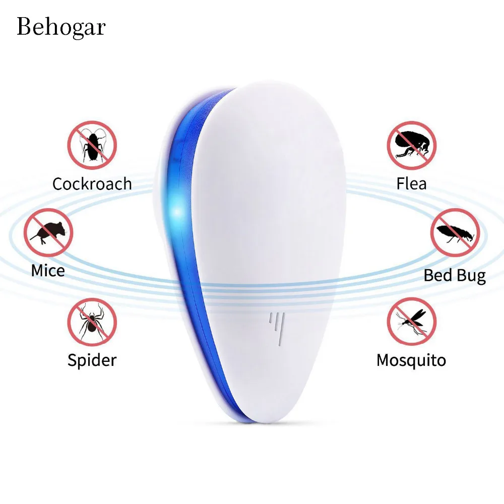 Behogar падение Форма ультразвуковой для борьбы с вредителями Отпугиватель