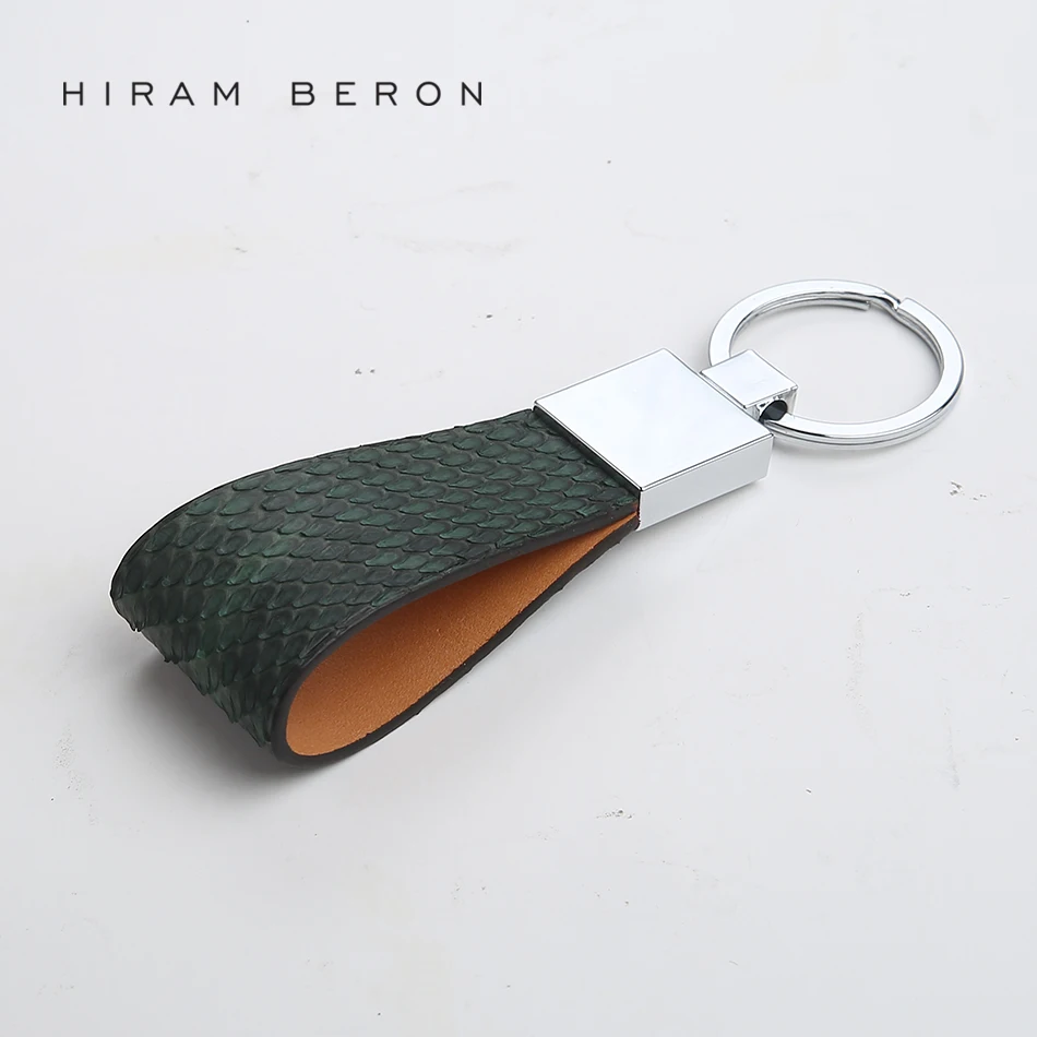 Держатель для ключей Hiram Beron из кожи питона роскошный подарок женщин и женщин|key