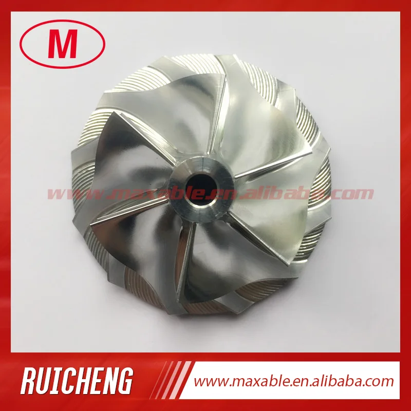 GT15 25 702492 0001/4 38 50/52 19 мм 6 + лопасти турбо заготовка/Фрезерование/алюминиевый 2618