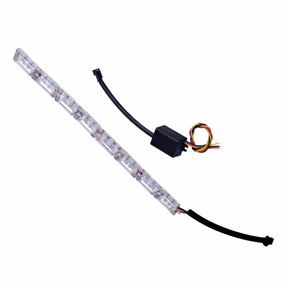 Авто гибкий переключатель LED Knight Rider полосы света для фар последовательного Flasher