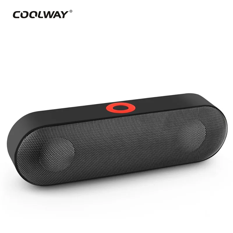 NBY 18 Беспроводной Портативный Bluetooth Динамик сабвуфер Altavoz TF карты Desktop s громкой