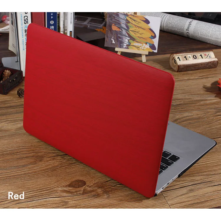 10 JUNWER деревянный из искусственной кожи чехол для Macbook Air Pro retina 13 дюймов Чехол Жесткий Чехол сумка для ноутбука для Apple Macbook Air 13,3 чехол - Цвет: 10