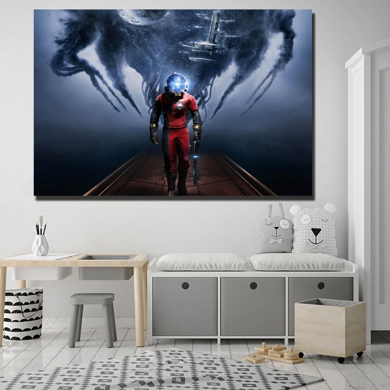 Prey Game Morgan Alex Le WaltherDahl HD Canvas Paintings For Living Room Borne Modern Wall Art Oil Painting Poster Home Decor | Дом и сад