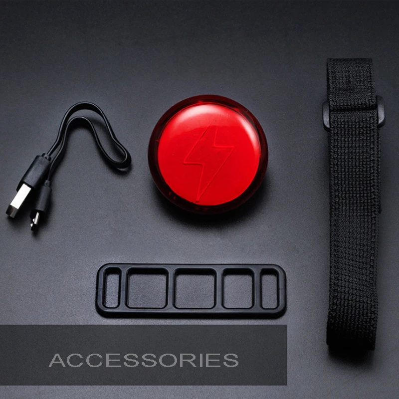 

500MAH USB Rechargeable LED Cycling Light Bike Rear Light Tail Light MTB Bike Waterproof Taillight Bicycle Accessories