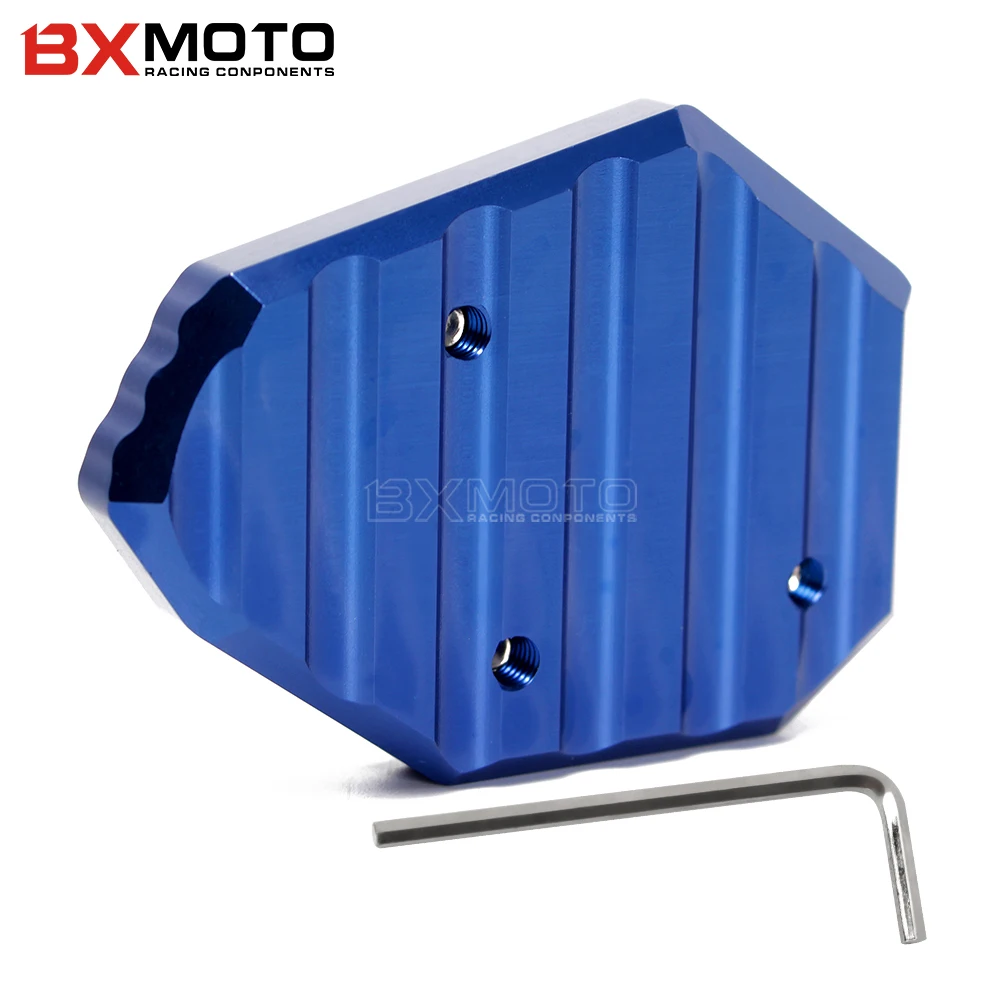 CNC алюминиевая боковая подставка для мотоцикла увеличитель пластина удлинитель